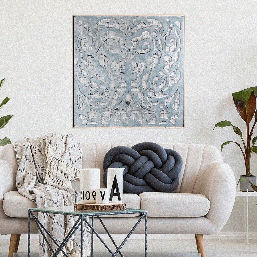 Quadro 90X90 Con Cornice L`Oca Nera L'oca Nera