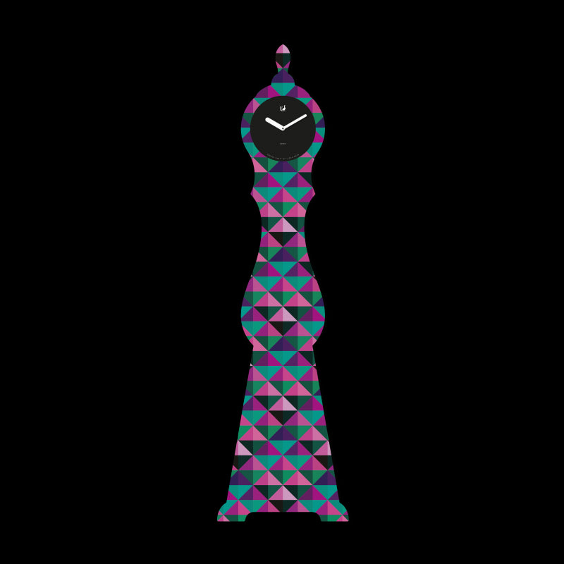 L`Oca Nera - Orologio Da Parete Grande Diamonds L'oca Nera