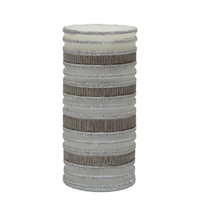 L`Oca Nera - Candela Alta Righe Cm 7 X 15 H L'oca Nera