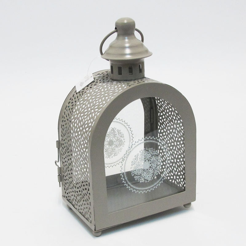 L`Oca Nera - Lanterna Piccola Tortora Cm 9X13X22,5H L'oca Nera