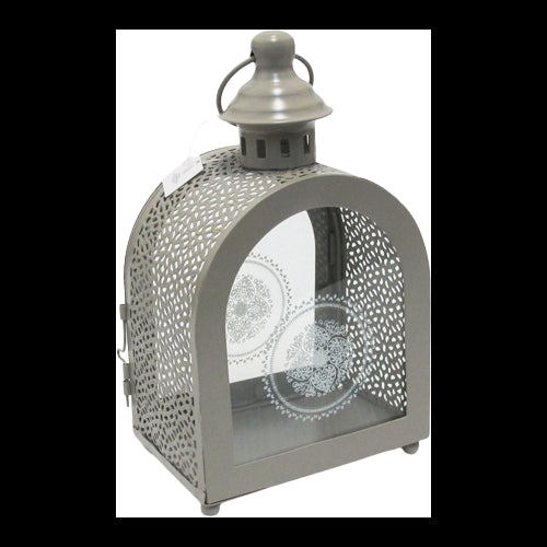 L`Oca Nera - Lanterna Piccola Tortora Cm 9X13X22,5H L'oca Nera