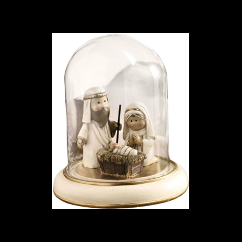 L`Oca Nera - Cloche Con Nativita 17X20H L'oca Nera