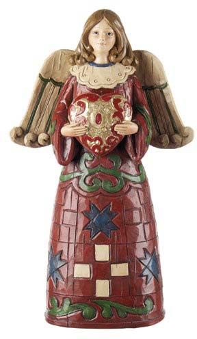 Angelo Con Cuore Loca Nera L'oca Nera