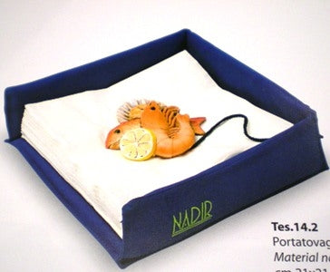 Portatovaglioli Tessuto Con Pesce Nadir