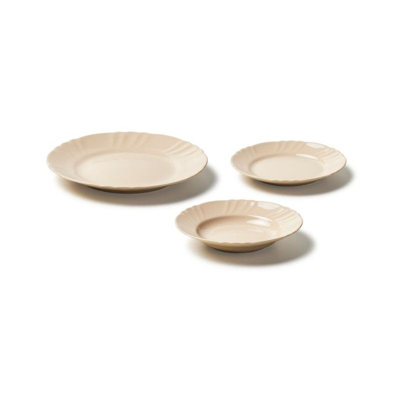 Set 18 Piatti Romantic Beige Bitossi Home