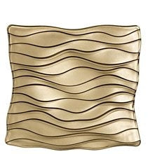Piatto Centrotavola Cristallo Dorato Cm 30 Sahara Nachtmann