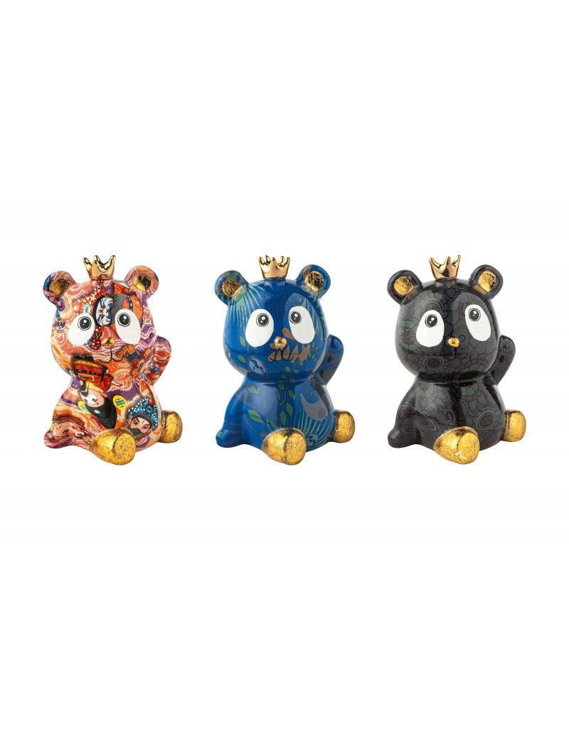 Salvadanaio Panda Decori Assortiti Dolomite Brandani