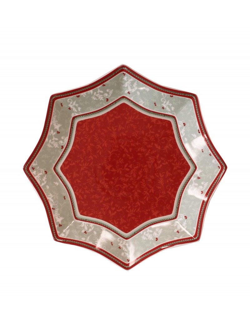 Vassoio Stella Connubio Porcellana Brandani