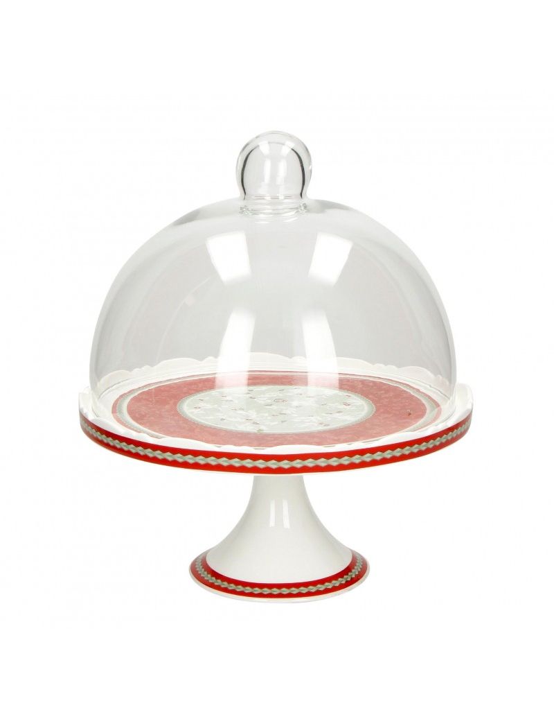 Alzata C/Cupola Connubio Porcelana Brandani