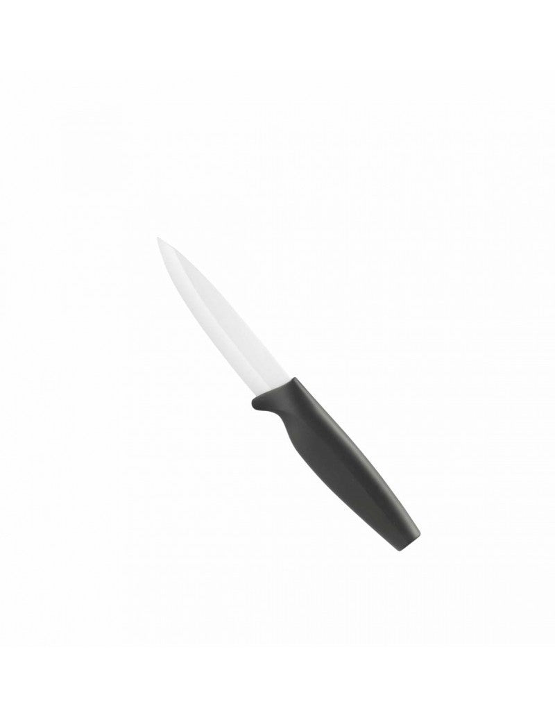 Coltello Frutta Ceram C/Man. Soft Touchnero C/Copril. Brandani