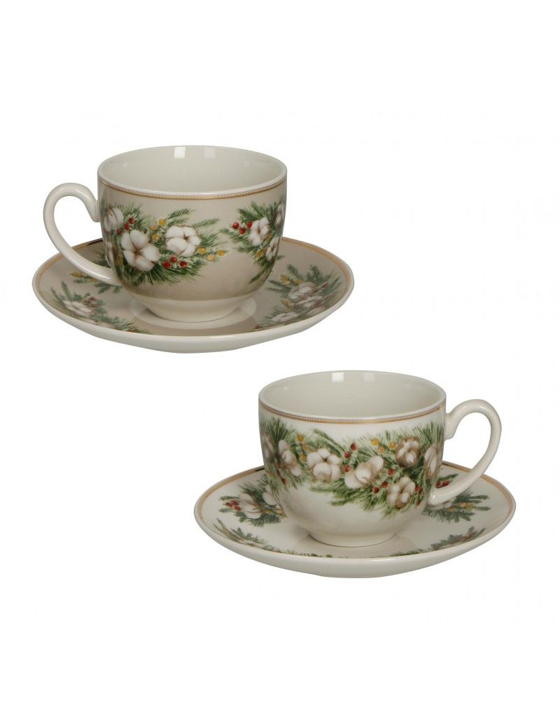 Tazza The Batuffoli Set 2 Pz Porcellana Brandani