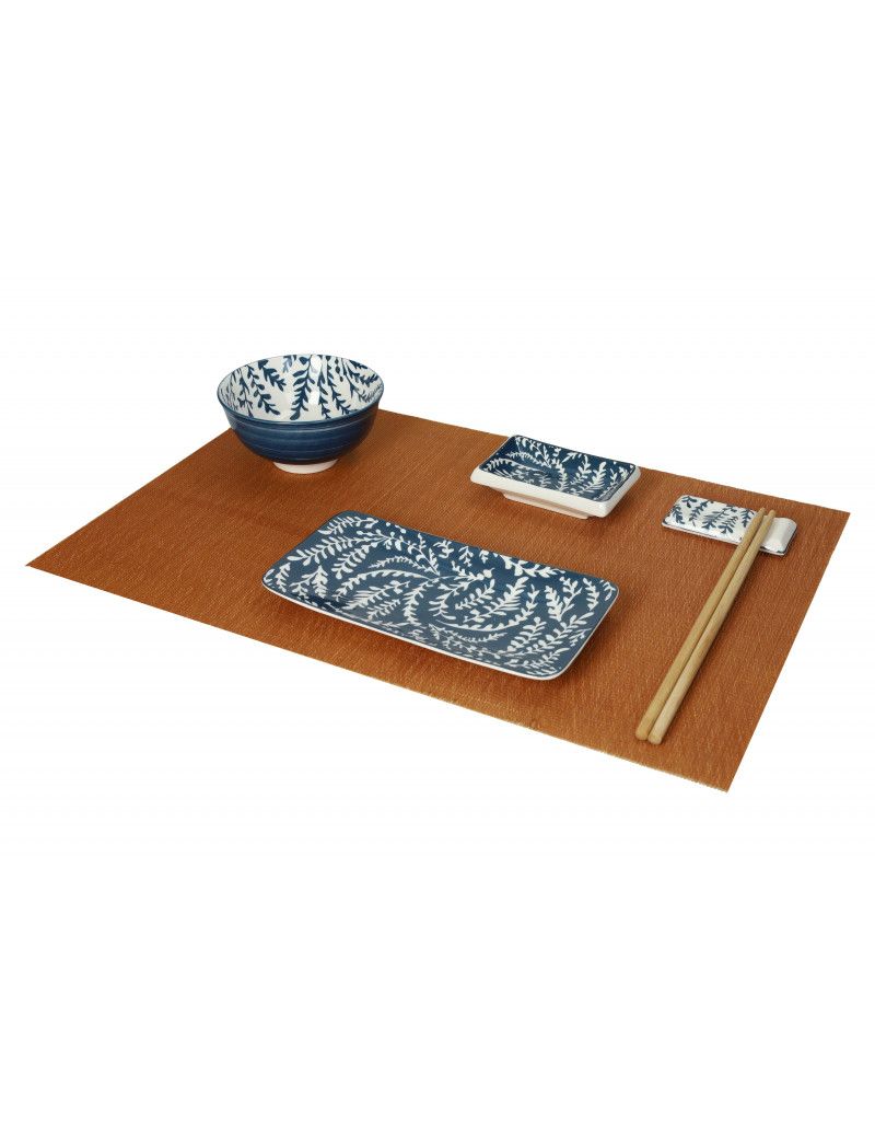 Sushi Set 12 Pz Porcellana/Bamboo Brandani