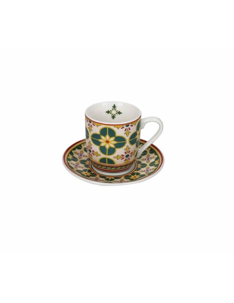 Tazzina Caffe Le Cementine Infiore Set 2 Pz New Bone China Brandani