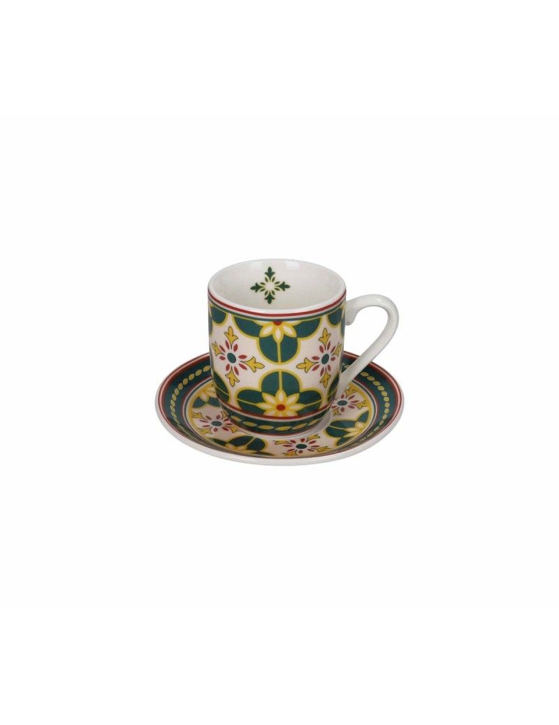 Tazzina Caffe Le Cementine Infiore Set 2 Pz New Bone China Brandani