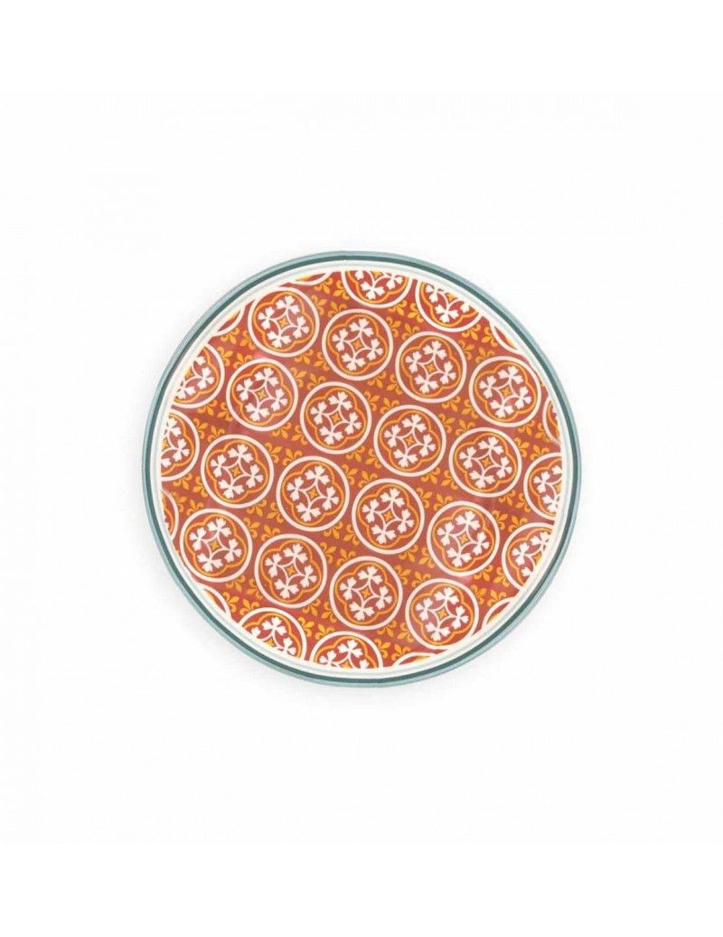 Tavola 18 Pezzi Le Cementine Rosone Porcellana Brandani Brandani