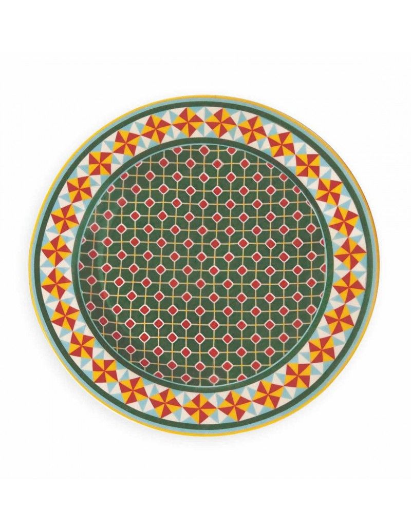 Tavola 18 Pz Le Cementine Girandola Porcellana Brandani Brandani