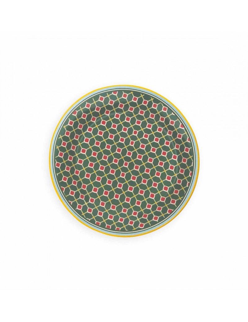 Tavola 18 Pz Le Cementine Girandola Porcellana Brandani Brandani