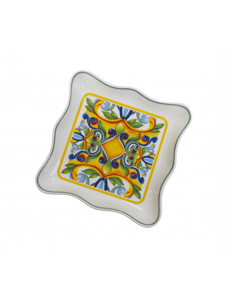 Vuotatasche Citrus Porcellana(Interno Giallo) Brandani