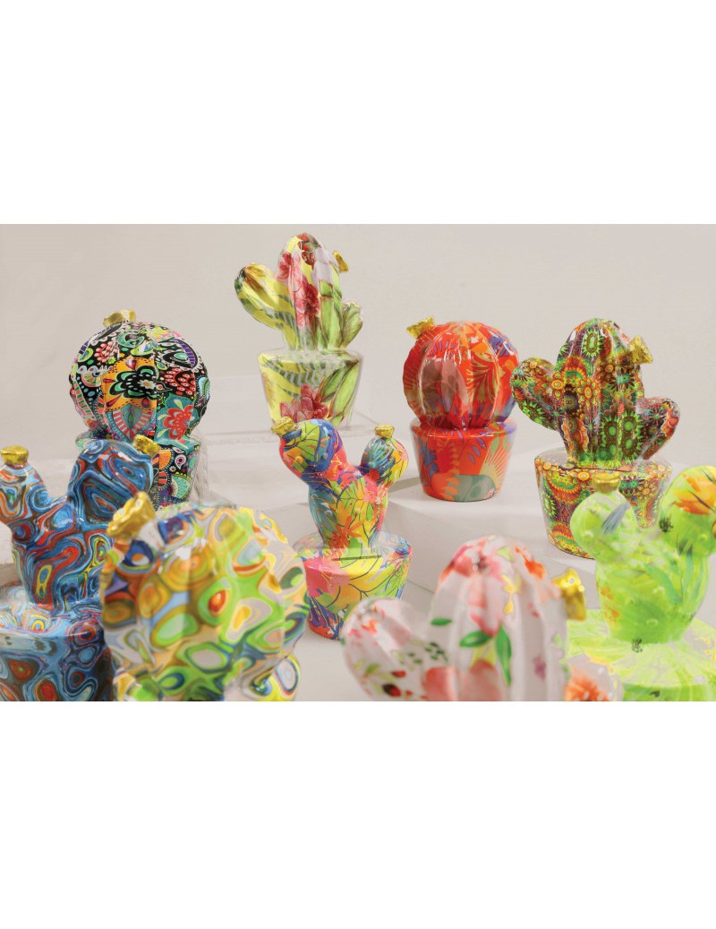 Salvadanaio Cactus Decori Assortiti Dolomite Brandani