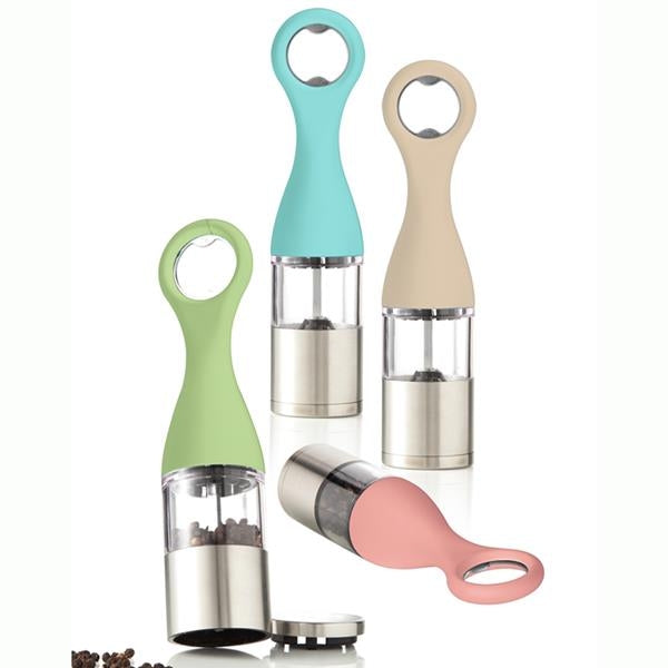 Macinapepe Apribottiglia Birillo Colori Ass Abs/Inox Disp12P Brandani Brandani