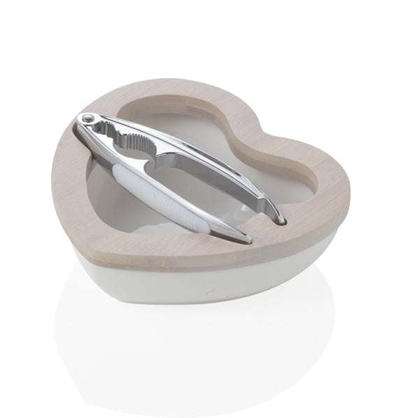 Ciotola Portanoci Cuore Porcellan C/Sup Bam Na C/Schiac C/Pl Brandani