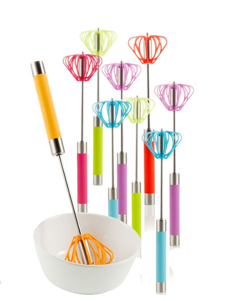 Brandani - Frusta Rotante Colori Assortiti Inox E Pp Brandani