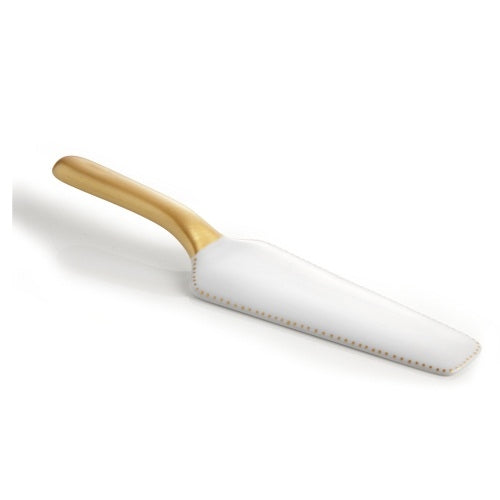 Brandani - Pala Dolce Manico Oro Bianca Porcellana Brandani