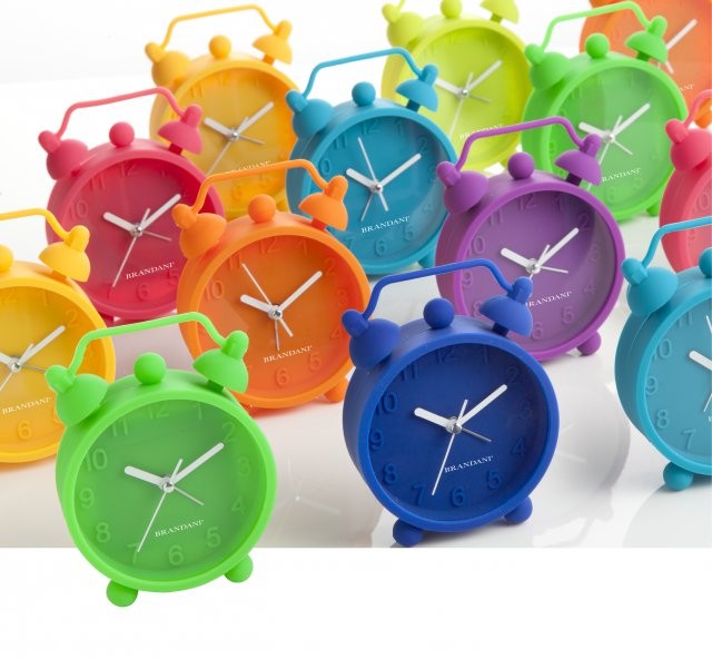 Sveglia Drop Test Colori Assortiti Silicone Display 8 Pezzi Brandani