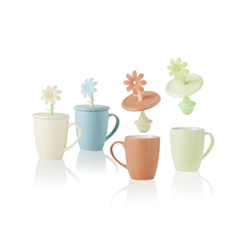 Brandani - Mug Con Cover Flora Brandani