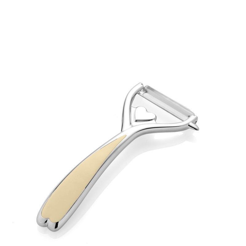 Brandani - Pelatutto Love Me Ivory Zinc Alloy E Inox E Tpr Brandani