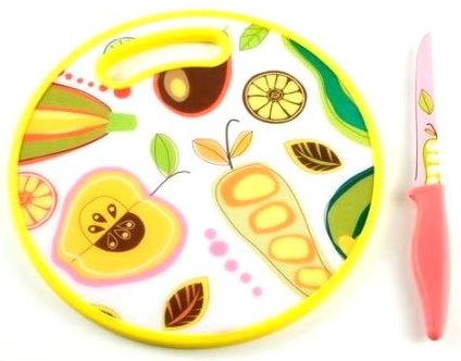 Tagliere 30Cm Con Coltello Multiuso Brandani Brandani