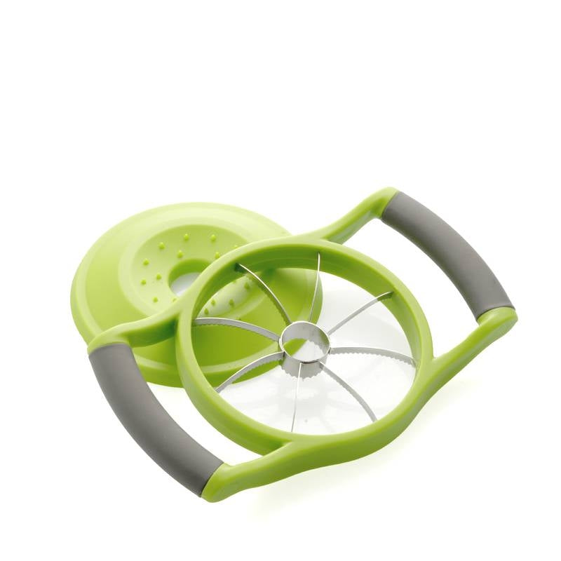 Brandani - Taglia Mela Verde Inox Con Supporto Brandani