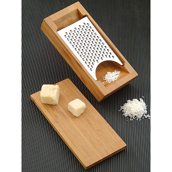 Brandani - Scatola Bamboo Con Grattugia Brandani