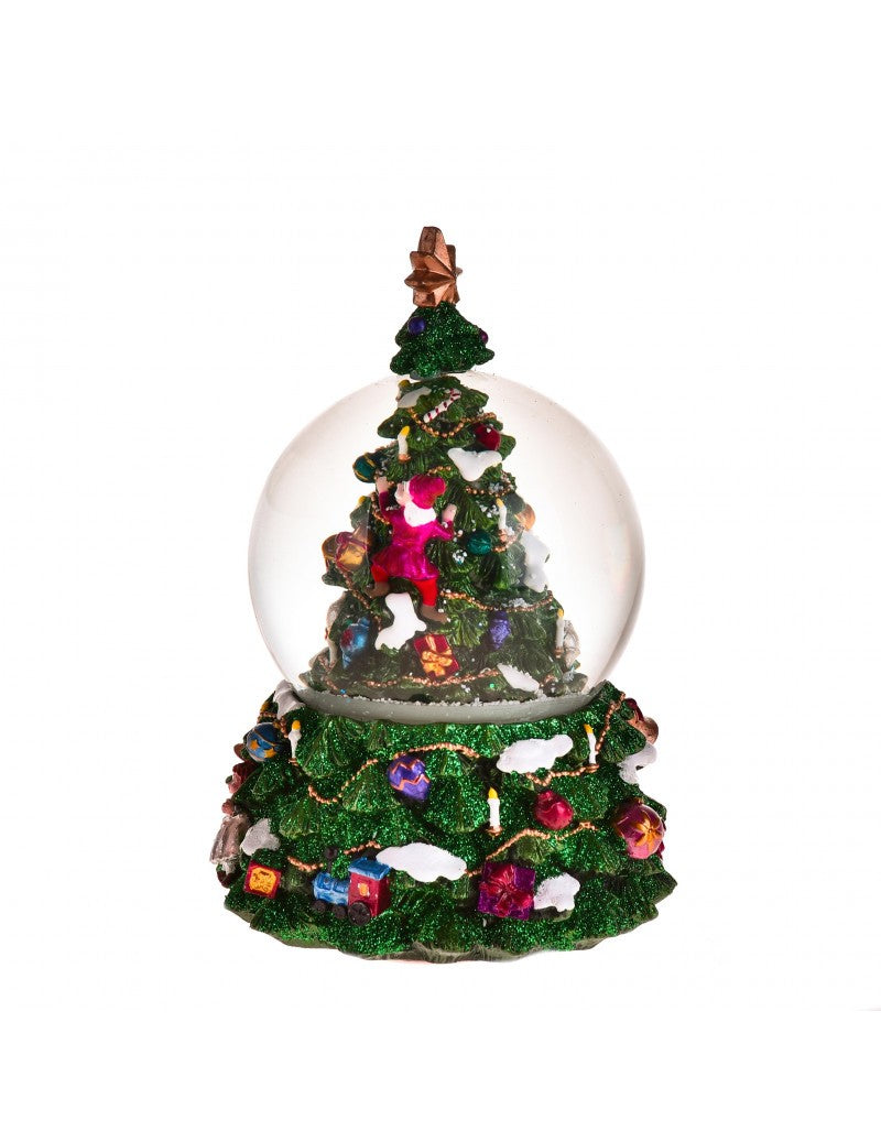 Carillon Albero Di Natale Resina Brandani
