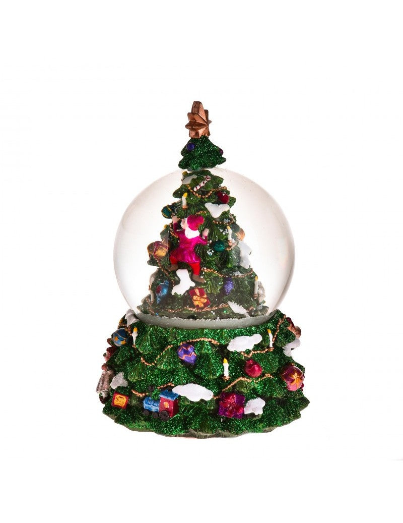 Carillon Albero Di Natale Resina Brandani