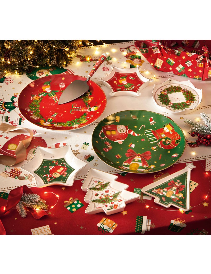 Vassoietto Elfomagia Stella New Bone China Brandani