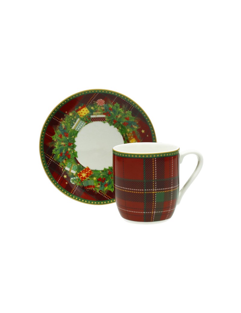 Tazzina Caffe Set 2 Pz Regalomagia New Bone China Brandani