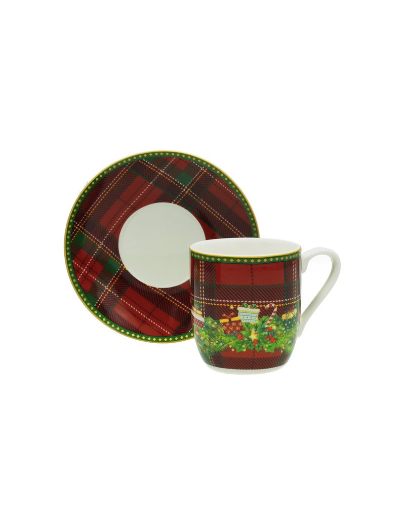 Tazzina Caffe Set 2 Pz Regalomagia New Bone China Brandani