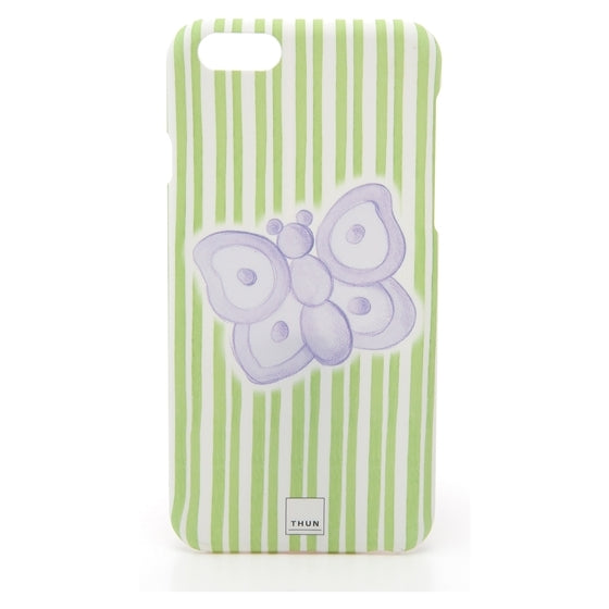 Cover Iphone Stripes Butterfly Thun