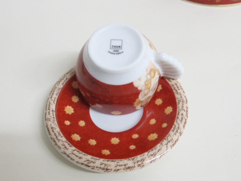 Set 2 Tazze Cappuccino In Barattolo In Latta Thun Thun