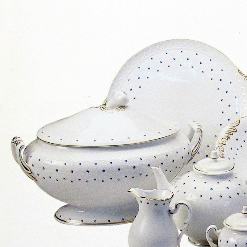 Zuppiera Museo Le Perle Blu Ginori 1735