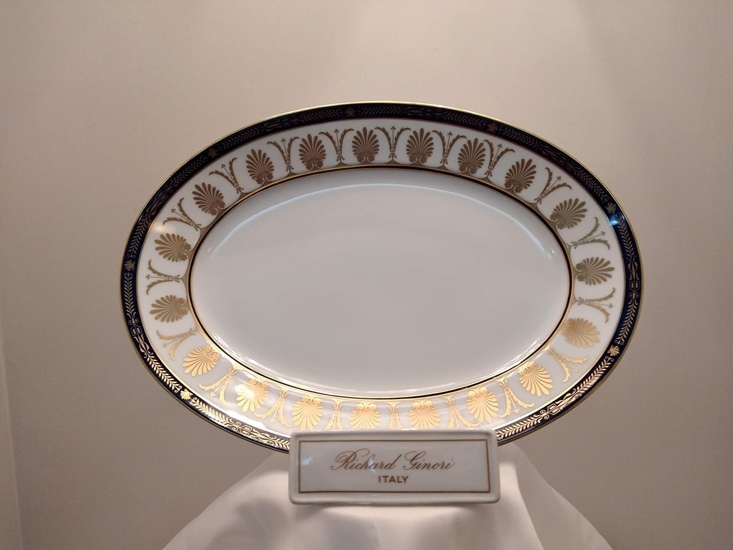 Vassoio Ovale Impero Cleopatra Ginori 1735