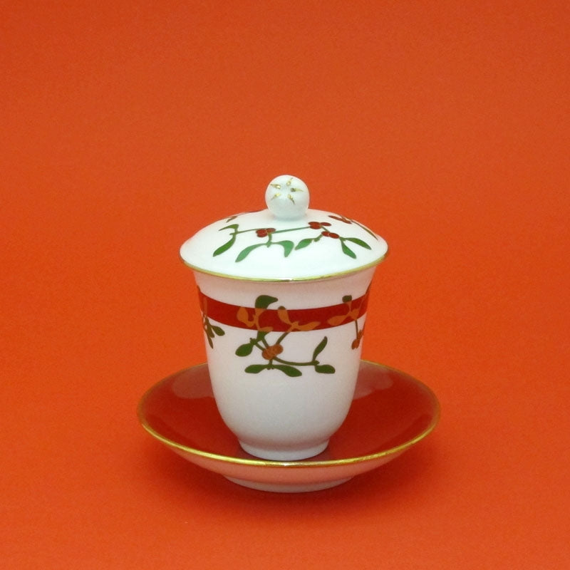 Tazza Brodo Con Piattino Natale Ginori 1735