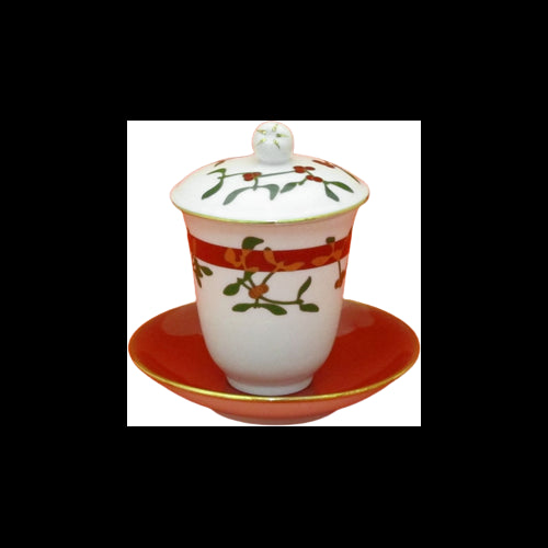 Tazza Brodo Con Piattino Natale Ginori 1735