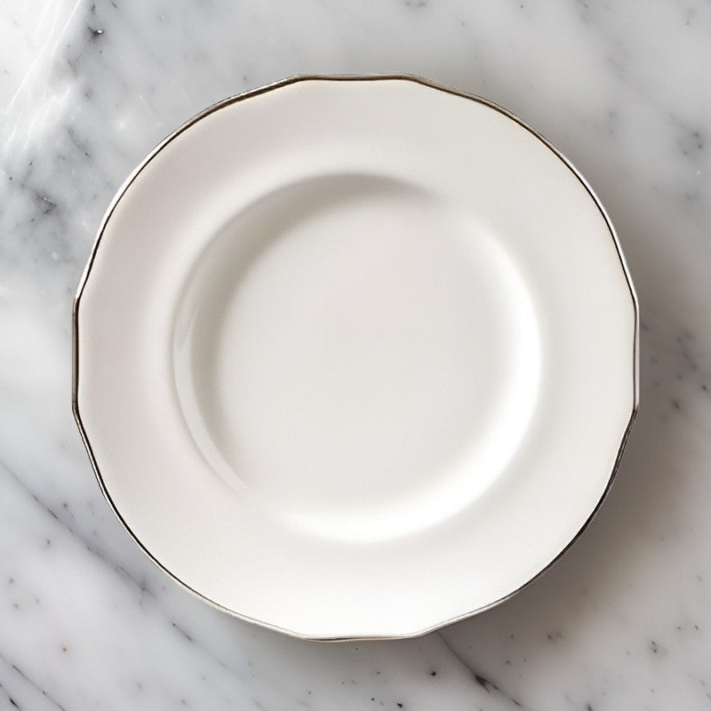 Set 8 Piatti Frutta Duchessa Filo Platino Ginori 1735