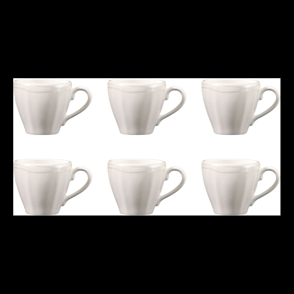 Sei Tazze Caffe C/P Duchessa Alida Ginori 1735