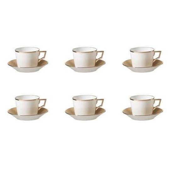 Sei Tazze Caffe C/P Luna Ginori 1735