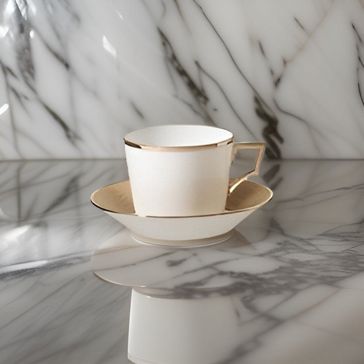 Sei Tazze Caffe C/P Luna Ginori 1735