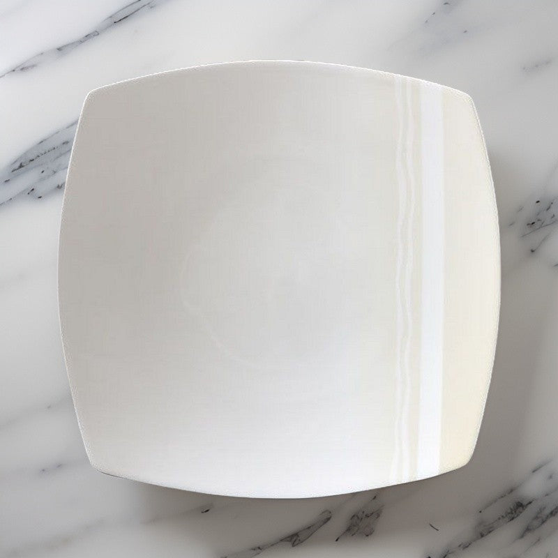 Piatto Piano Quadro Cm 31X31 Vela Sahara Ginori 1735