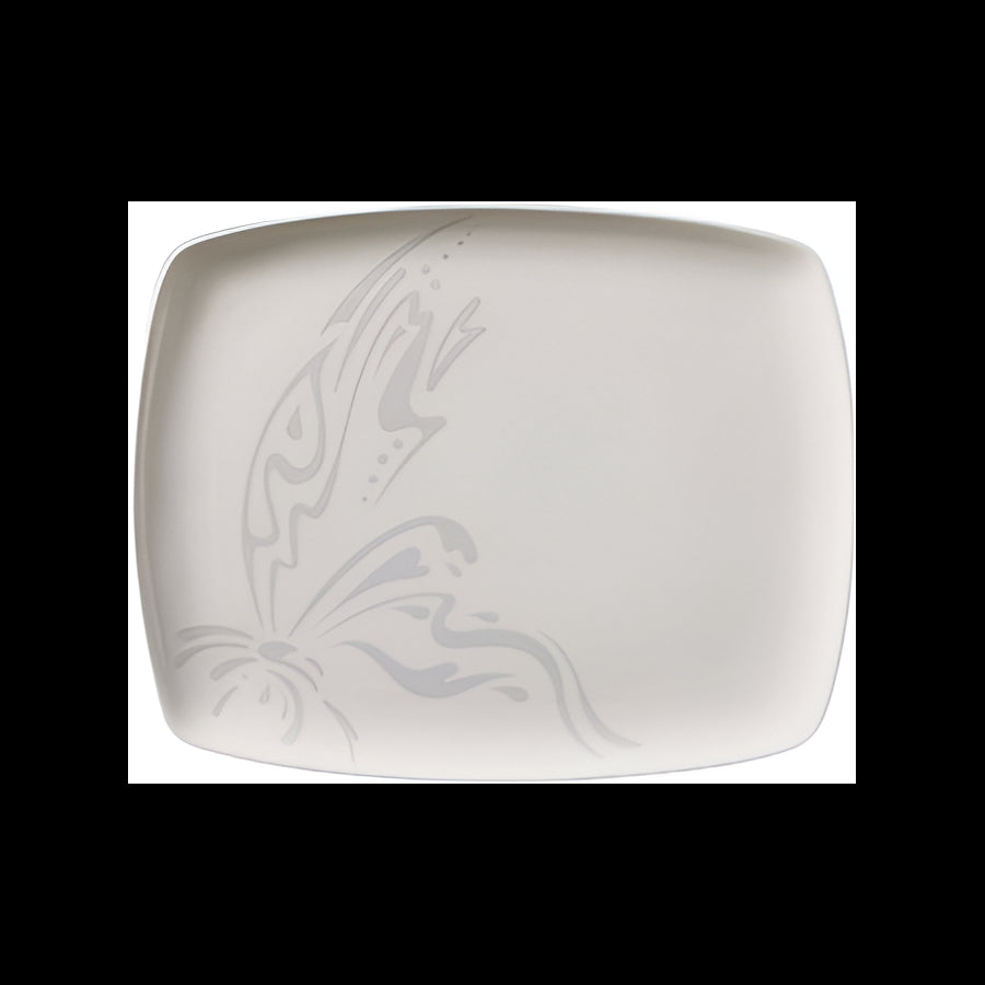 Piatto Ovale Linea Vela Decoro Wing Ginori 1735